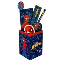 Cass film Pojemnik z przyborami szkolnymi Spider-Man 7 el.