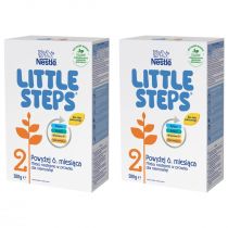 Nestle Little Steps 2 Mleko następne w proszku dla niemowląt powyżej 6. miesiąca Zestaw 2 x 500 g