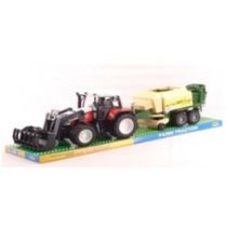 Traktor kostkartka z łyżką Pegaz Toys