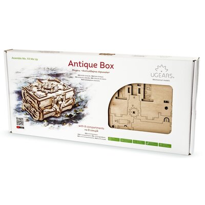 Ugears Antyczna Szkatułka Puzzle 3D Model