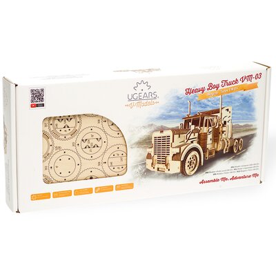Ugears Model mechaniczny do składania. Ciągnik VM-03, 70056