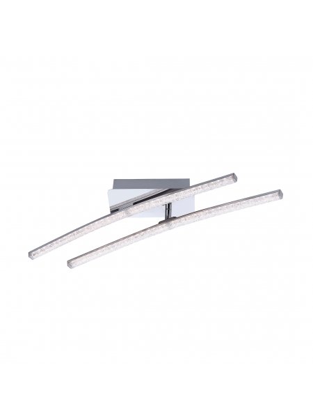 Modna lampa sufitowa LED z kryształkami