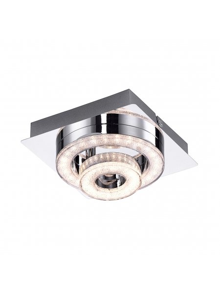 Pełna blasku lampa sufitowa LED Tim, 17 cm
