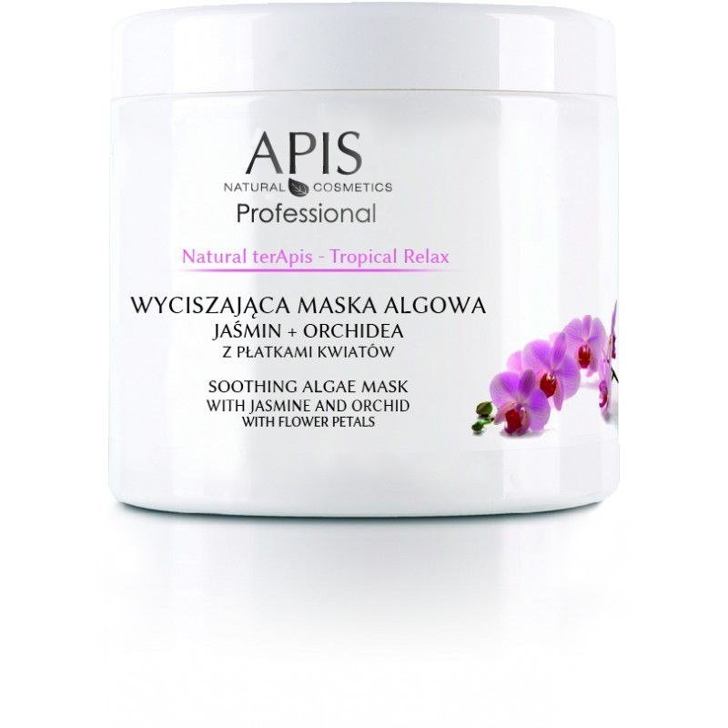 Apis Tropical Relax wyciszająca maska algowa z jaśminem i orchideą 250g