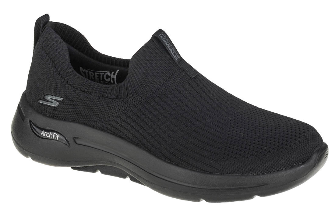 Skechers, trampki damskie, czarne, 36 EU, czarny, 36 EU