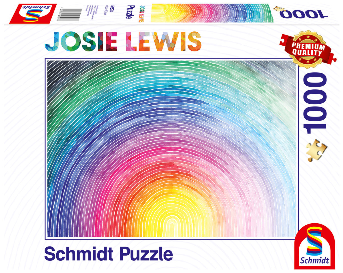 puzzle 1000 josie lewis, narodziny tęczy