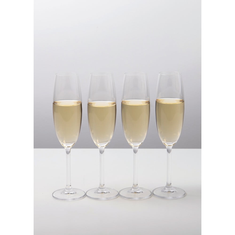 Zestaw 4 kieliszków do szampana Mikasa Julie, 237 ml