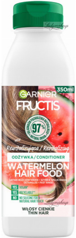 Garnier Fructis Watermelon Hair Food rewitalizująca odżywka 350ml