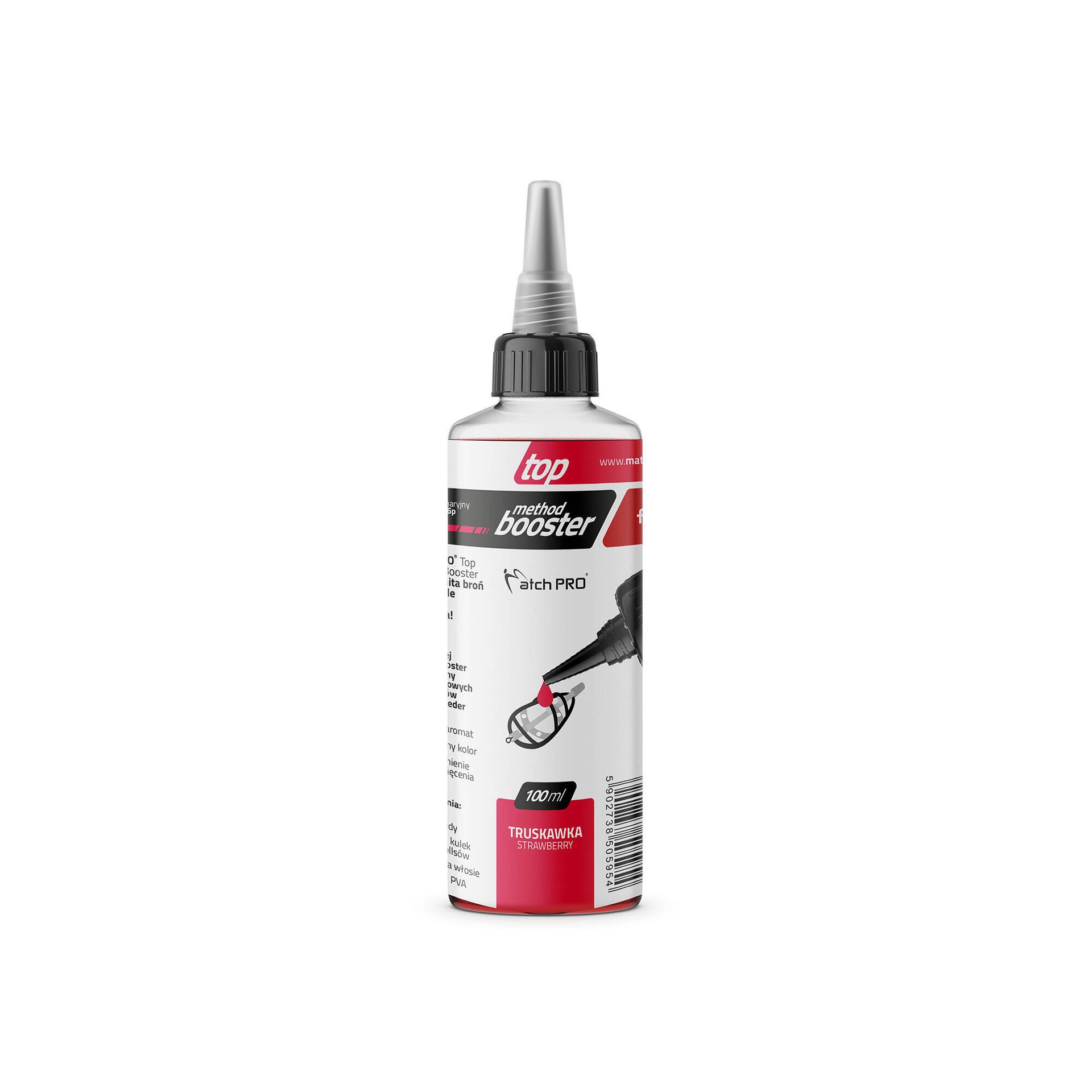 Booster Do Przynęt Matchpro Top Method Truskawka 100 Ml