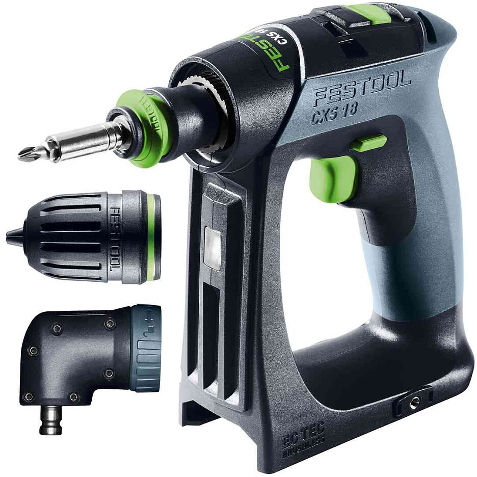 Wiertarko-wkrętarka Festool CXS 18-Basic-Set 577333