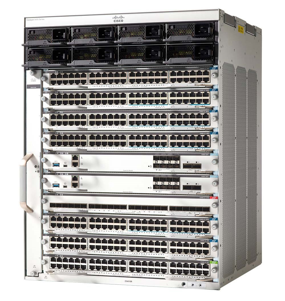 Cisco Catalyst 9400 Series 10 slot chassis