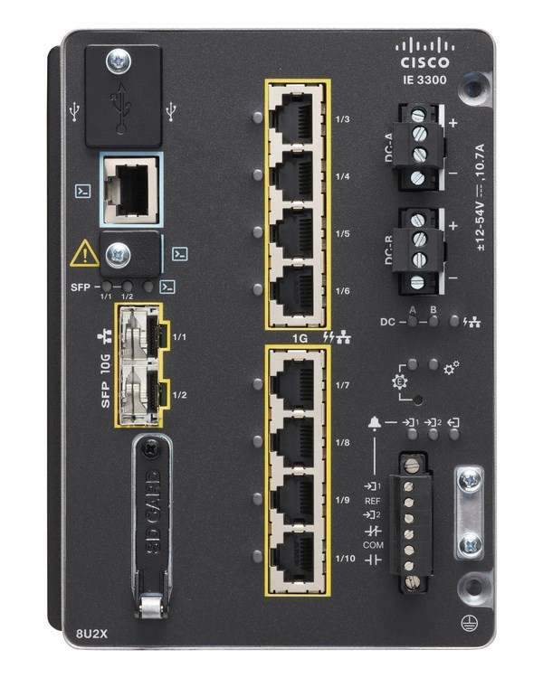 Switch Cisco IE-3300-8U2X-A