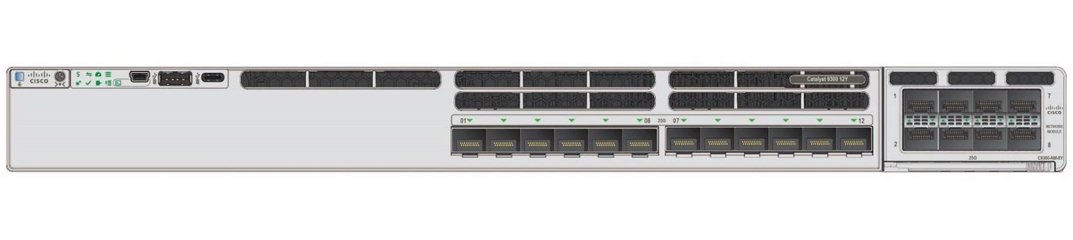 Switch Cisco Catalyst C9300X-12Y-E