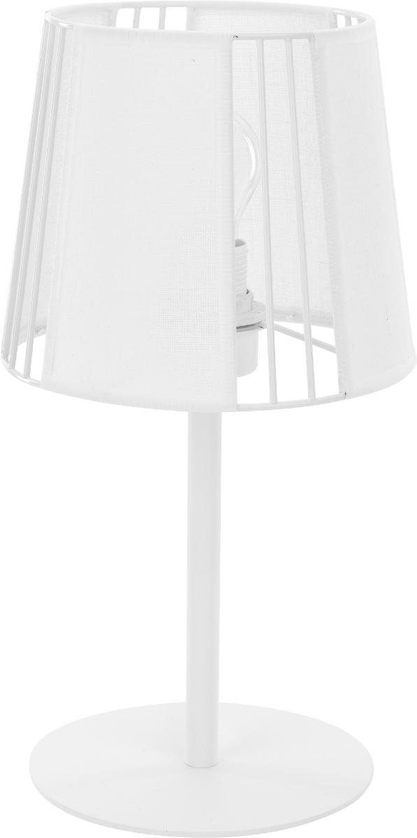 TK Lighting Lampa stołowa Carmen White 5165 nowoczesna oprawa w kolorze białym 5165
