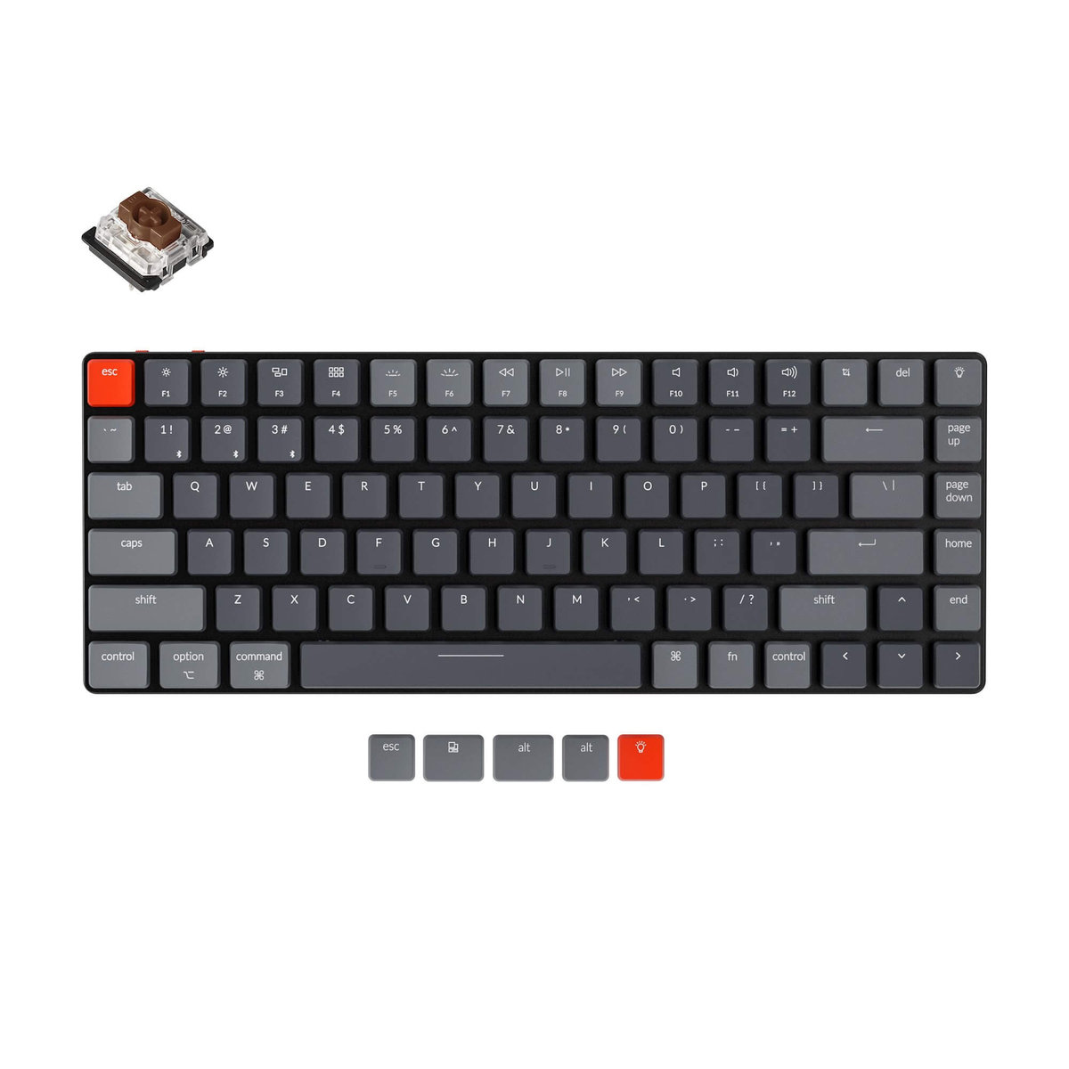 Keychron K3 V2 Slim Rgb Gateron Brown K3-B3