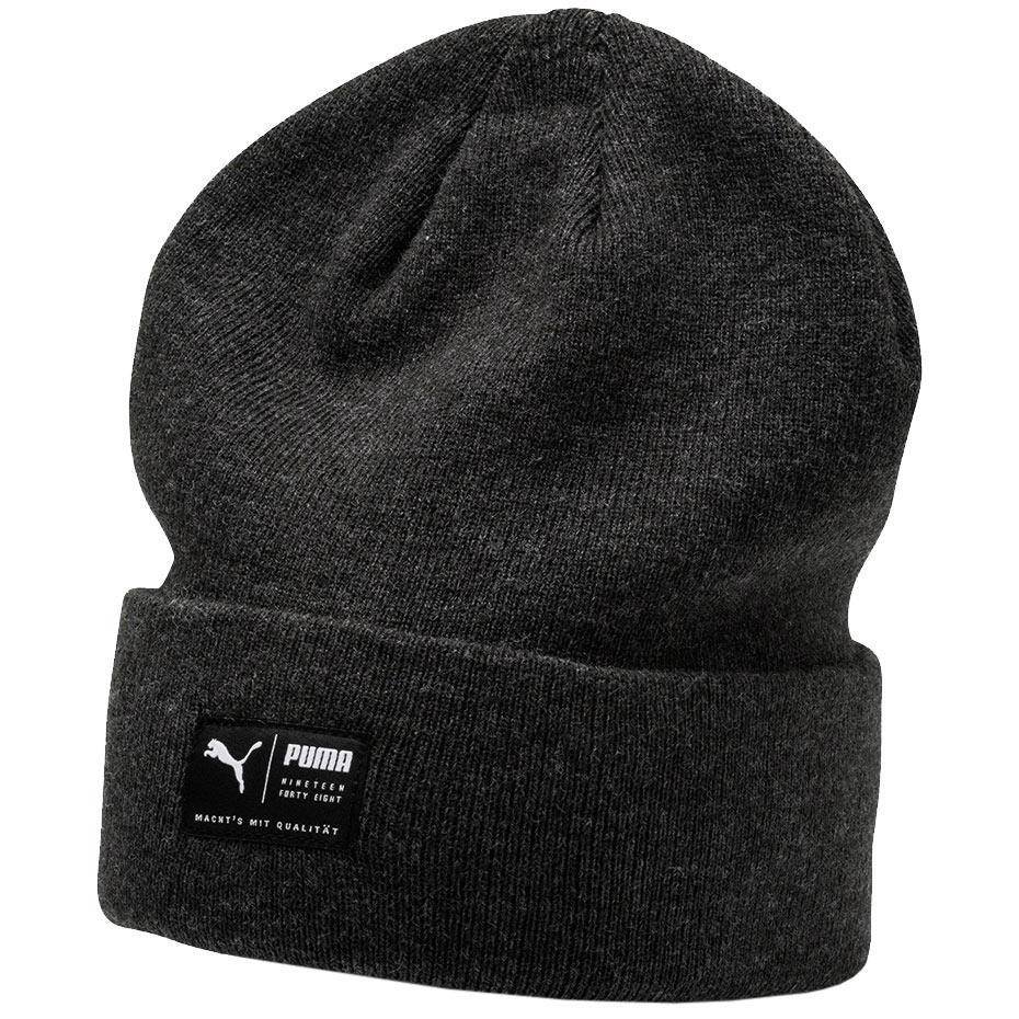 Czapka Puma Archive Heather Beanie Senior Czarna 21739 01-Senior