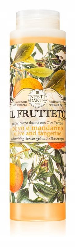Nesti Dante Il Frutteto Olive and Tangerine żel pod prysznic i płyn do kąpieli 300ml