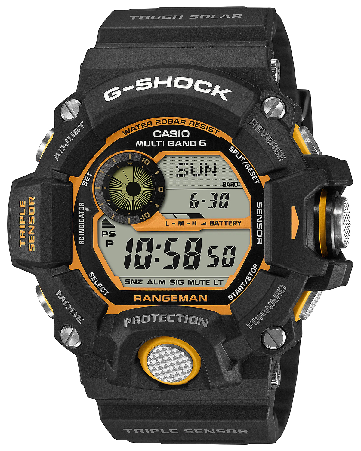 Zegarek G-SHOCK GW-9400Y-1ER RANGEMAN