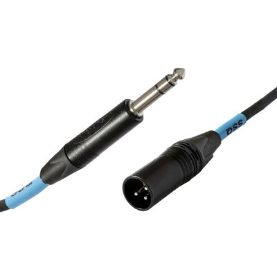 XLR SSQ SSQ JSXM3 PRO - męski - Jack stereo 6,3mm NEUTRIK