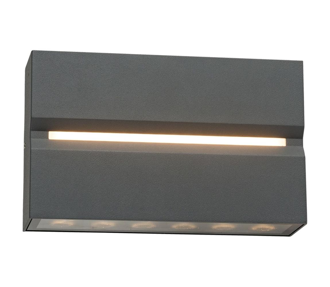 Zambelis E272 - LED Kinkiet zewnętrzny LED/15W/230V IP54 antracyt