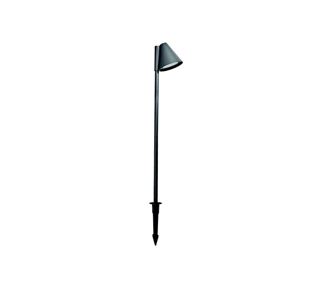 Zambelis E281 - Lampa zewnętrzna 1xGU10/20W/230V IP65 antracyt