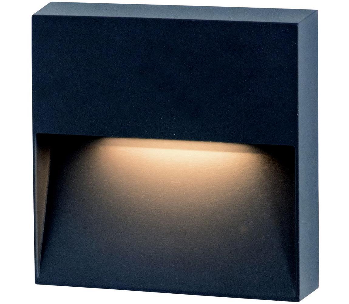 Zambelis E241-G - LED Oświetlenie schodowe zewnętrzne LED/6W/230V IP65 antracyt