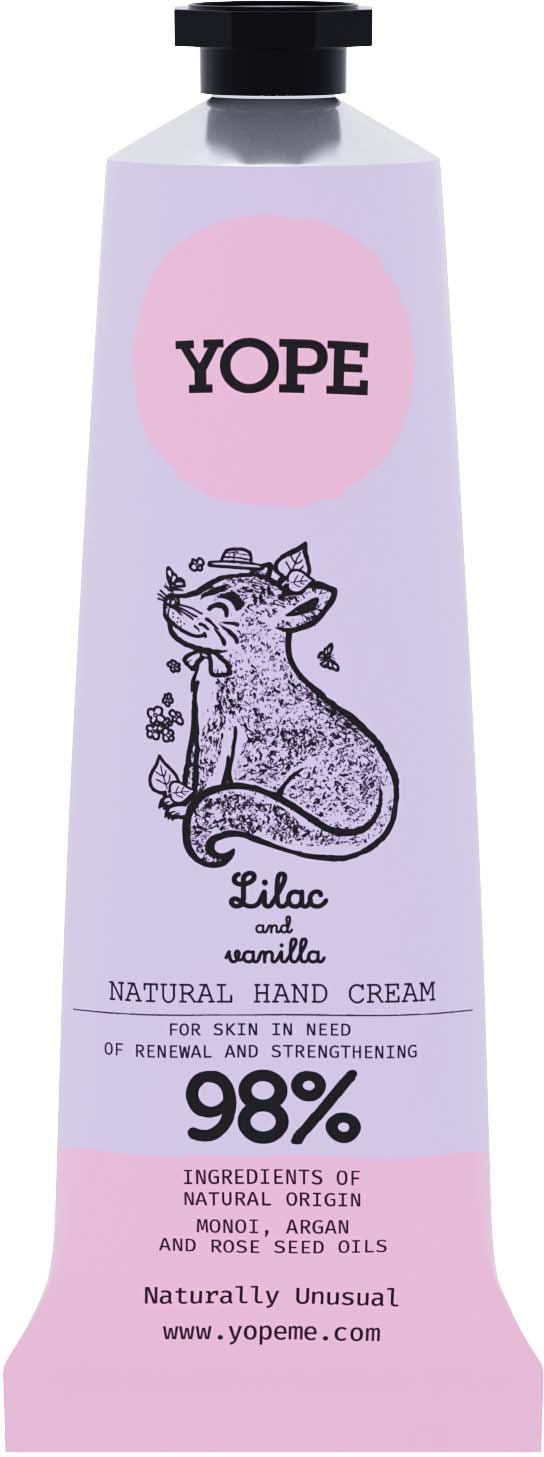 YOPE Botanical Hand Cream Lilac and Vanilla 50 ml