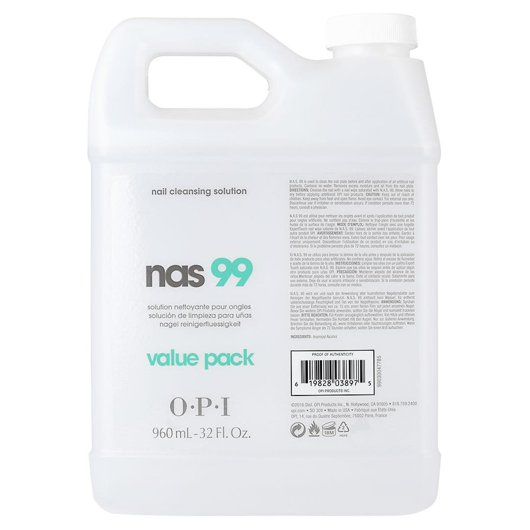 OPI NAS 99, Spray antyseptyczny do odtłuszczania paznokci, 960ml