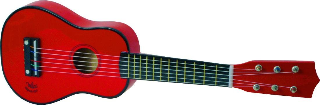 Vilac Dziecięcy instrument muzyczny czerwona gitara