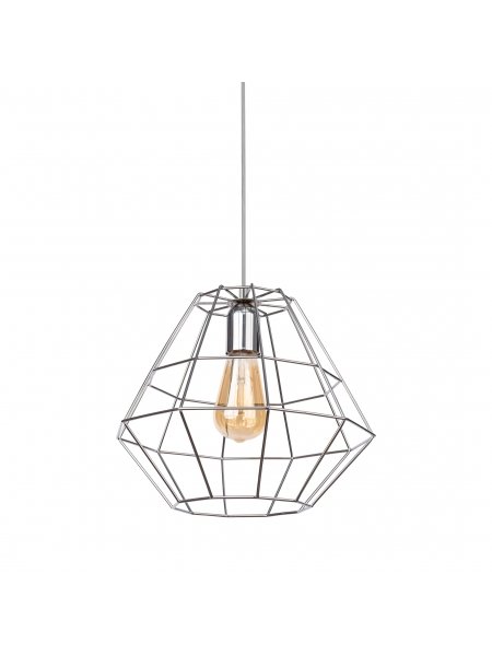 TK Lighting Lampa wisząca Diamond Silver 4203 nowoczesna oprawa w kolorze chromu