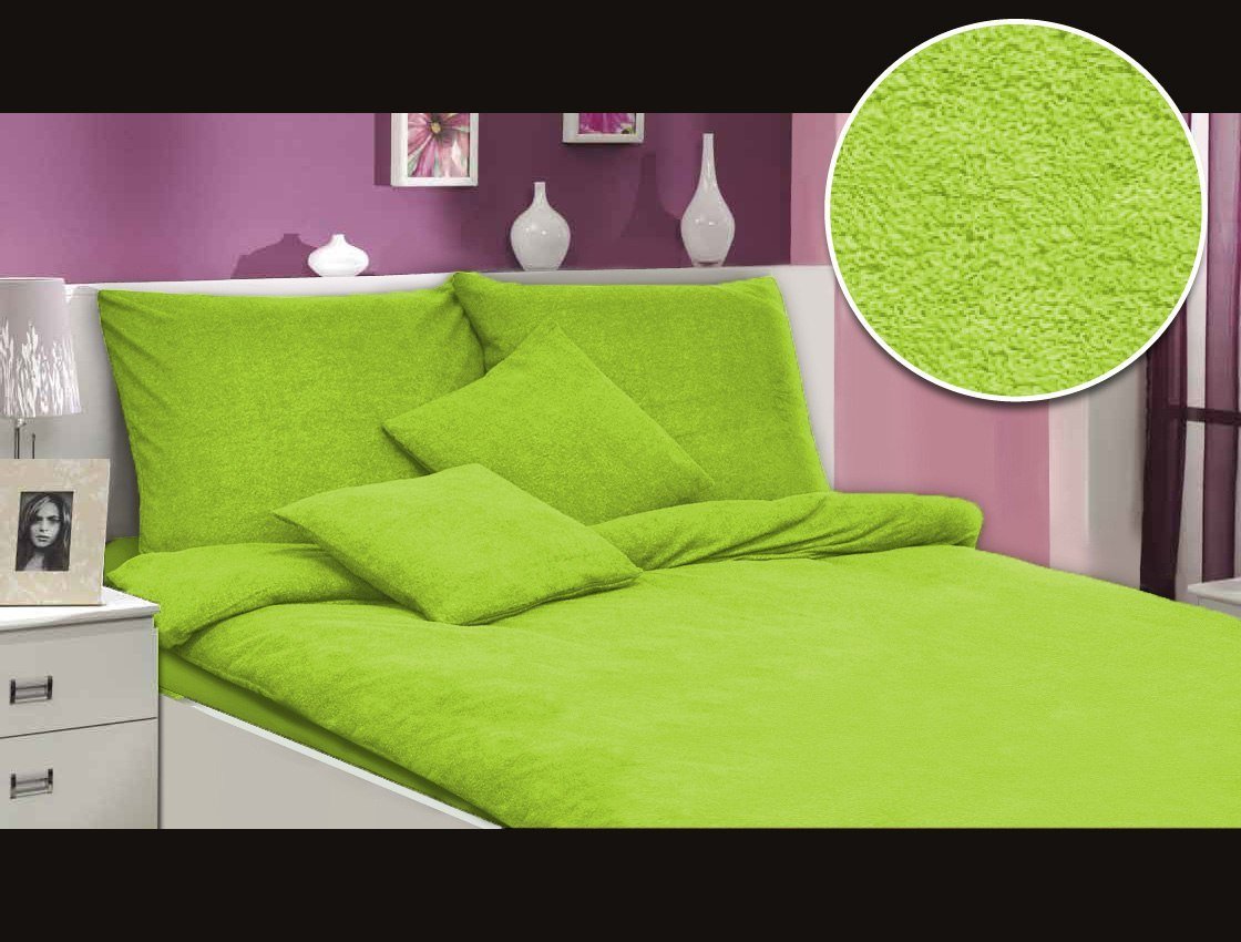 Darymex Pościel frotte zieleń nowa 014/160x200 POFROT/160X200/014