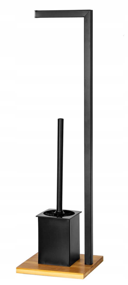 Stojak Uchwyt Na Papier Toaletowy Ze Szczotką Wc