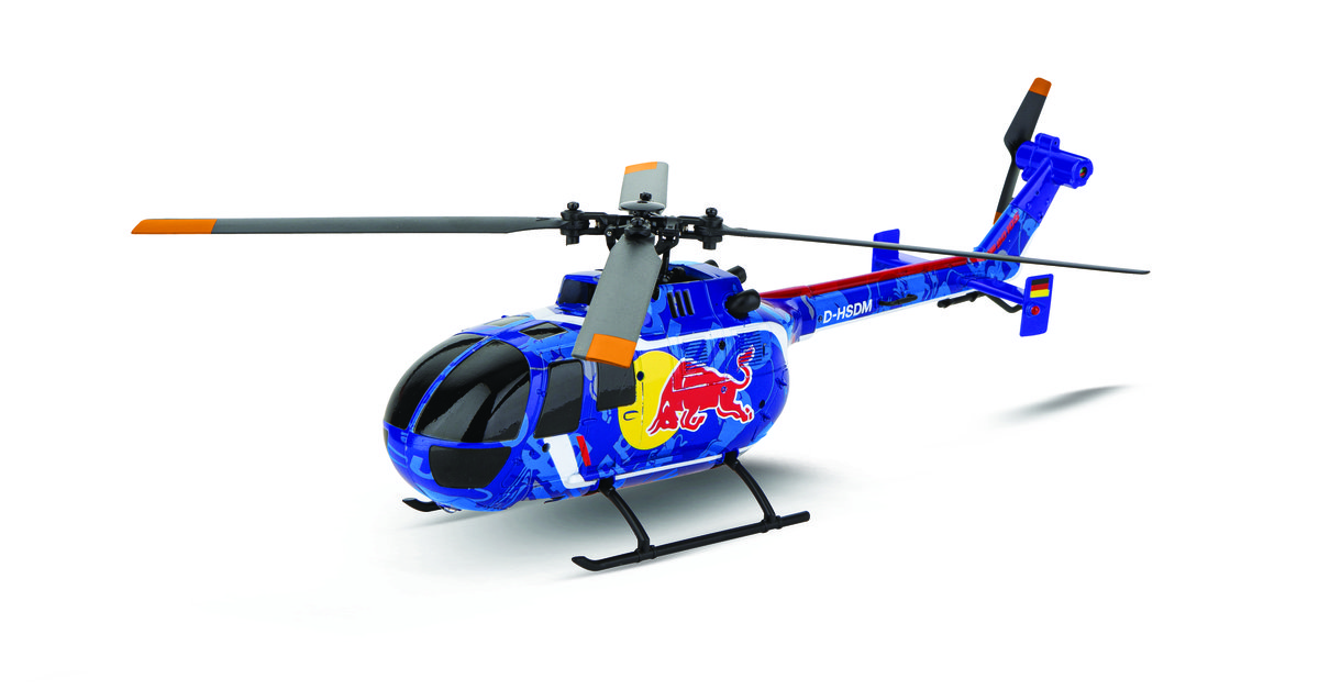 Carrera RC Helikopter 2,4GHz Red Bull BO 105 C, D/P