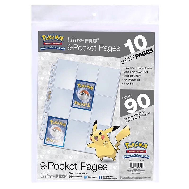 Koszulki Na Karty Pokemon Tcg 10 Arkuszy