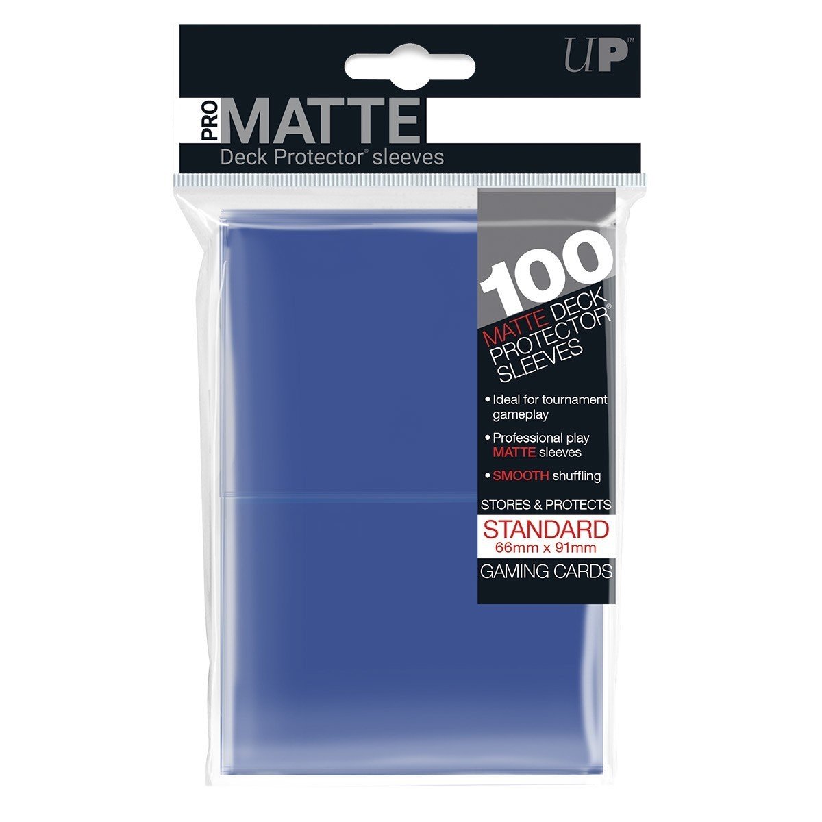 Ultra-Pro Deck Protector Sleeves - Pro-Matte Non-Glare - Blue
