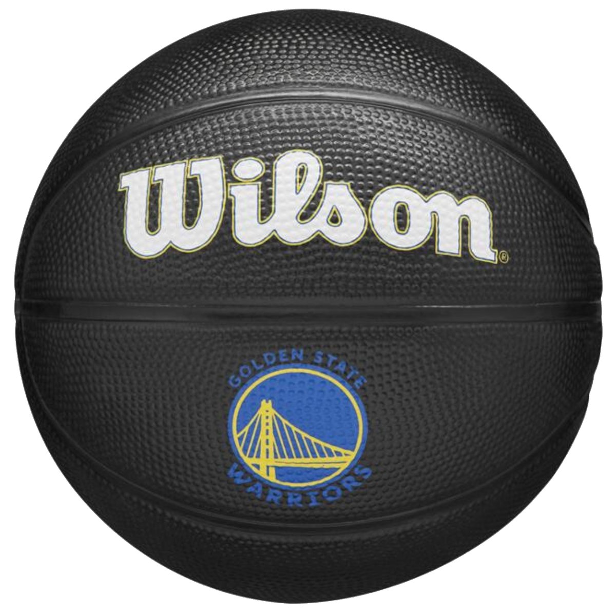 Wilson Team Tribute Golden State Warriors Mini Ball WZ4017603XB, unisex, piłki do koszykówki, Czarne