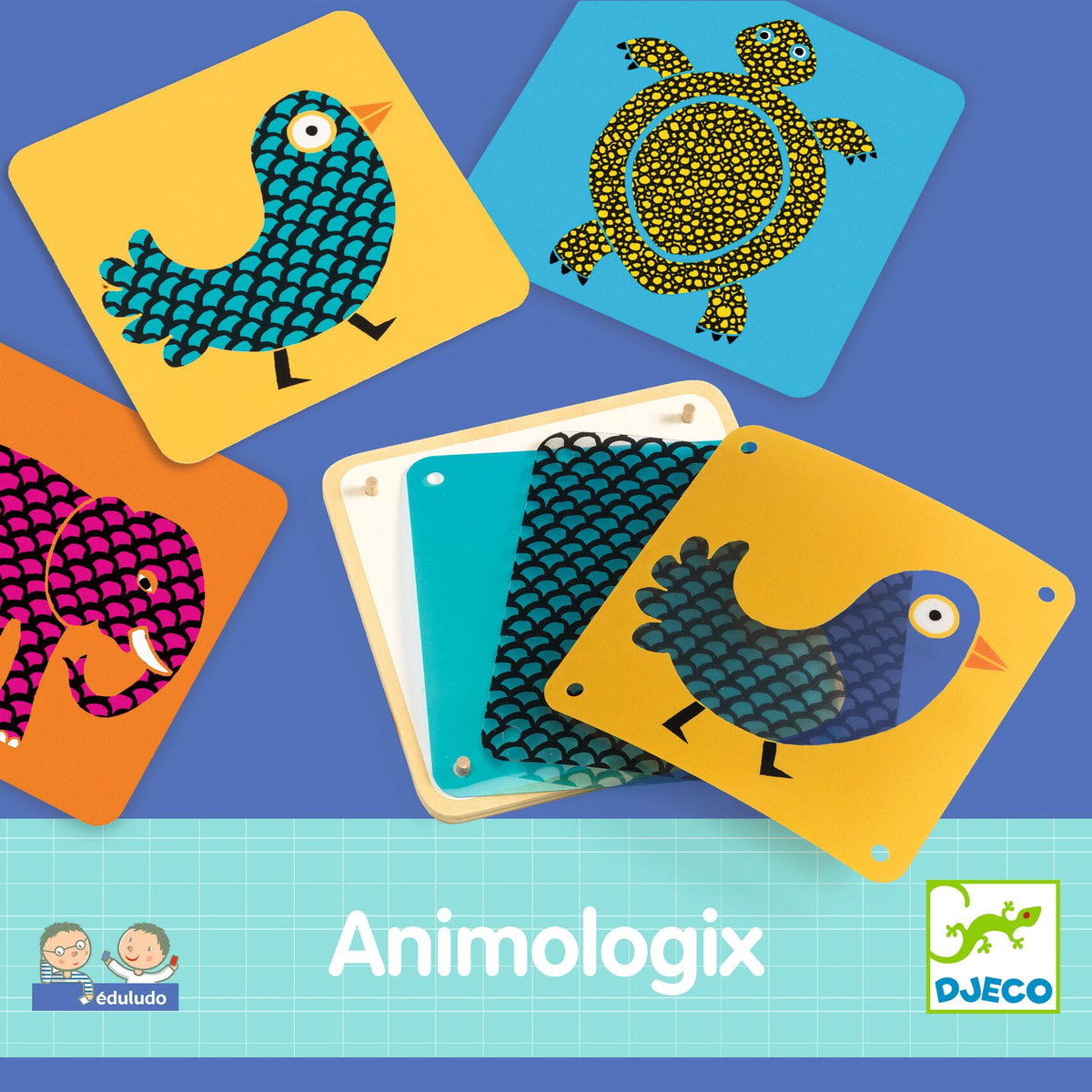 Gra Edukacyjna Eduludo Animologix Djeco