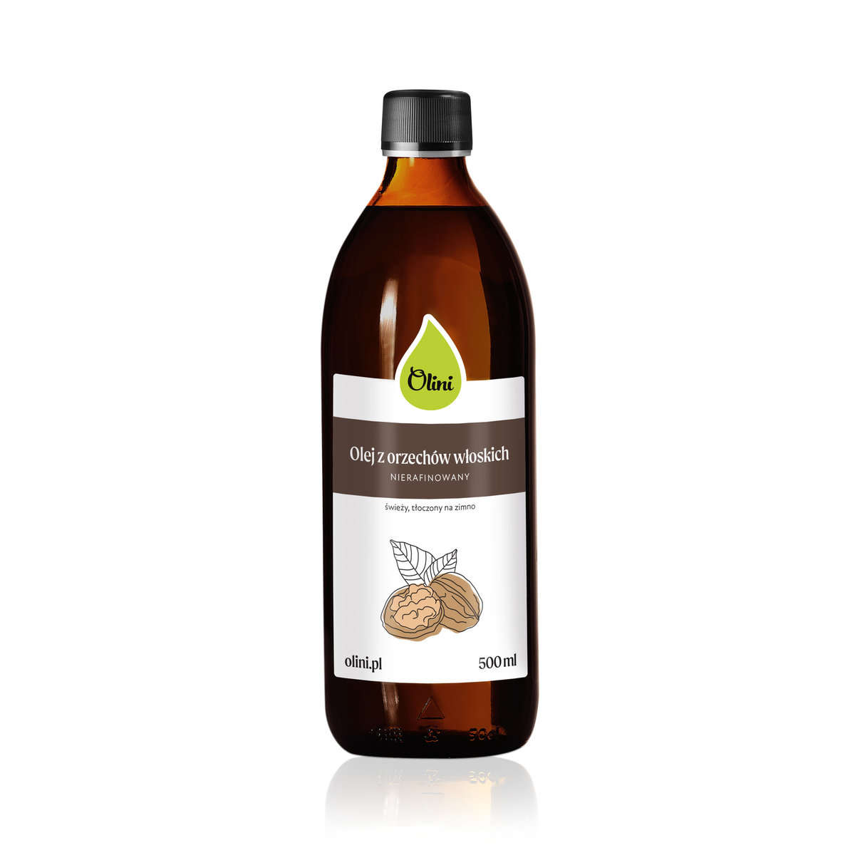 Olej z orzechów włoskich 500 ml Olini