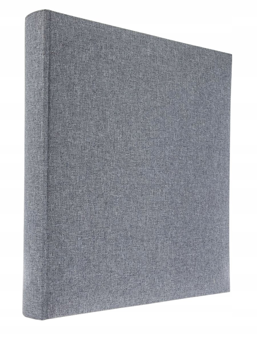 Album tradycyjny 60 czarnych stron Linen Grey
