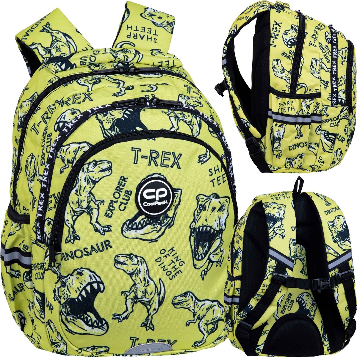 Coolpack Plecak Szkolny Tornister Dino T-Rex