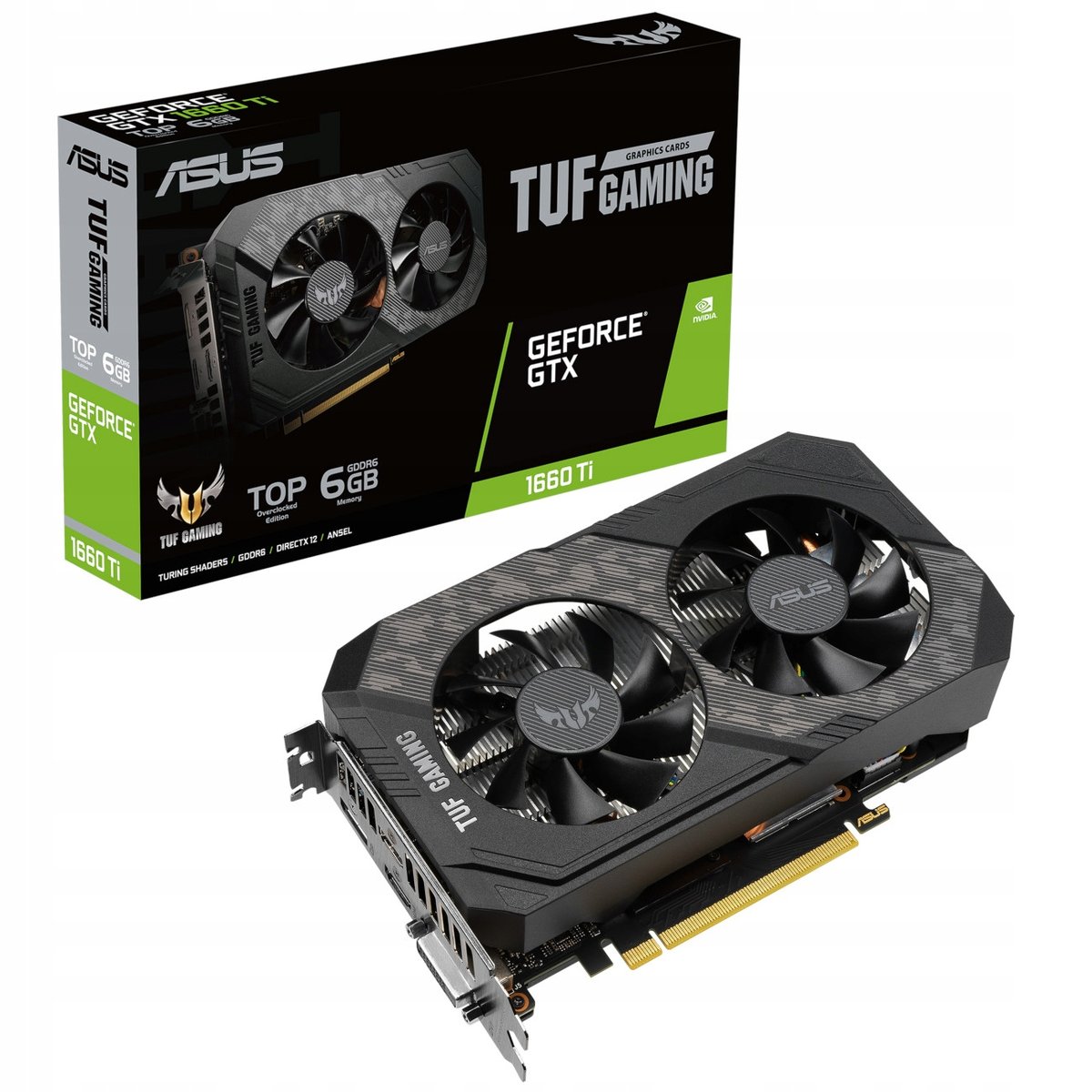 Asus GeForce GTX 1660 Ti TUF 90YV0CT9-M0NA00