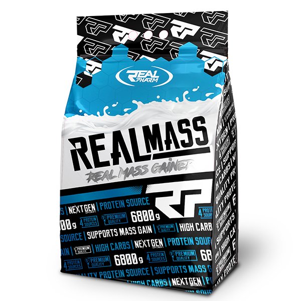 Real Pharm Real Mass 6800g strawberry ice cream