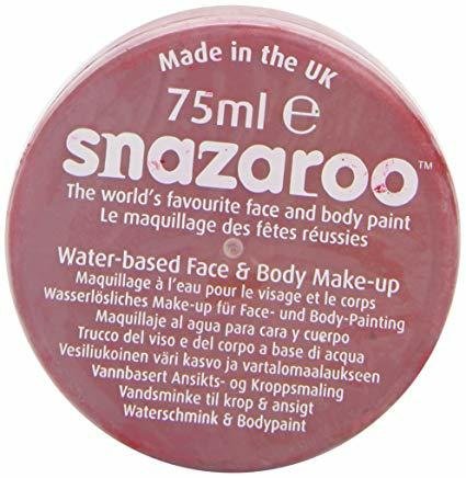 Farba do twarzy Czerwona 75ml SNAZAROO1175055