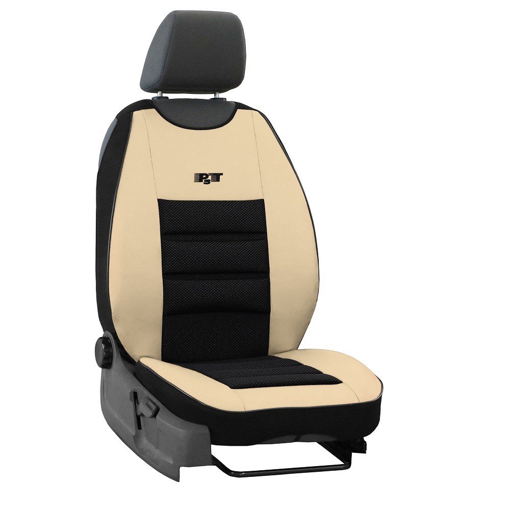 Uniwersalna mata tłoczona Leather beżowa