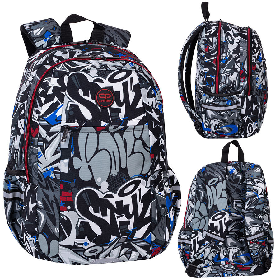 Plecak szkolny Coolpack Climber Street Art F088706
