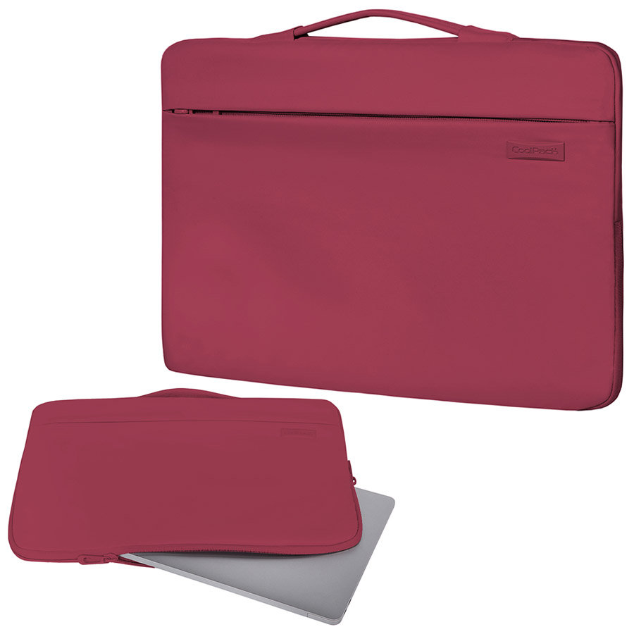 Etui na laptop Coolpack Saturn Burgundy E60010