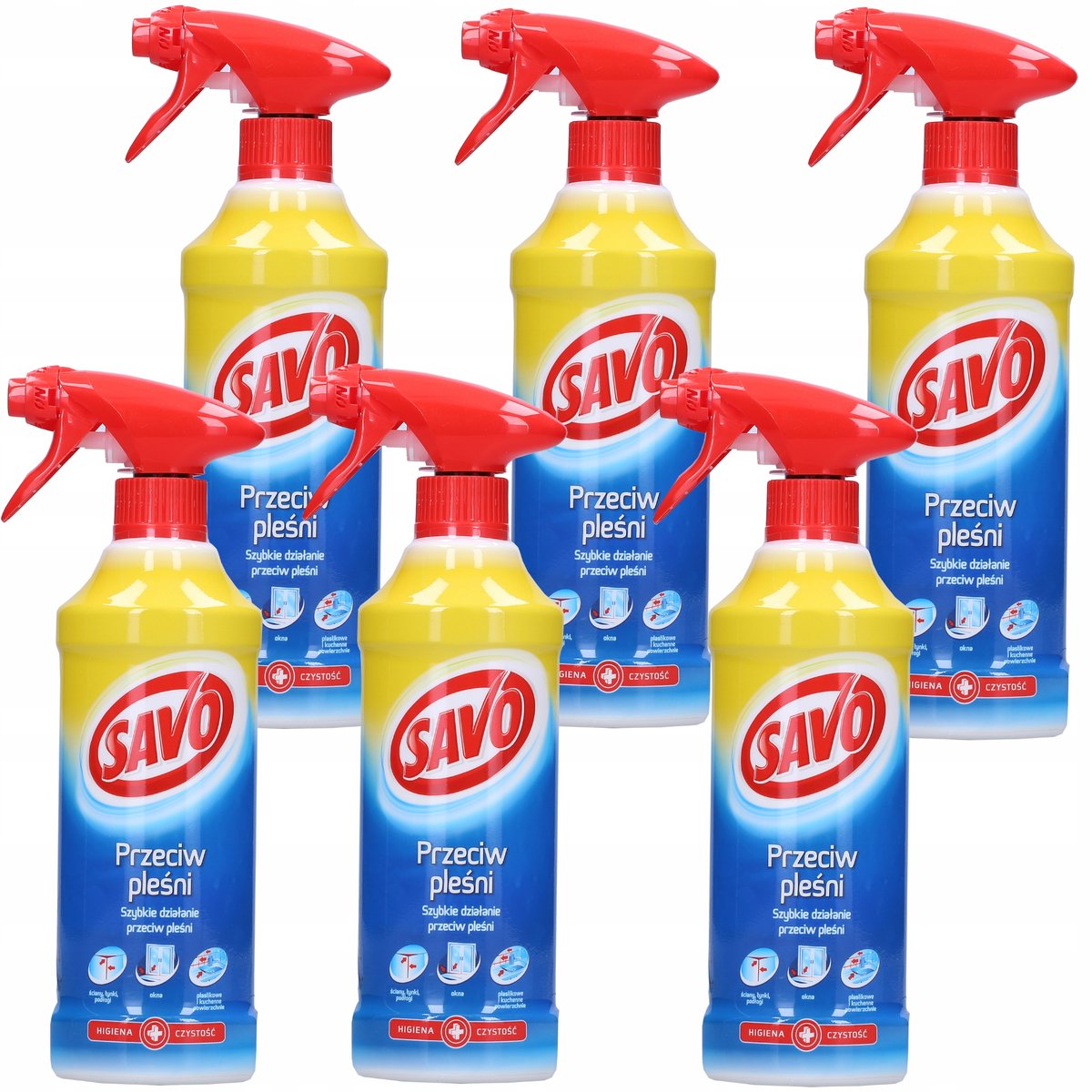 SAVO preparat do usuwania pleśni i grzybów x 6szt