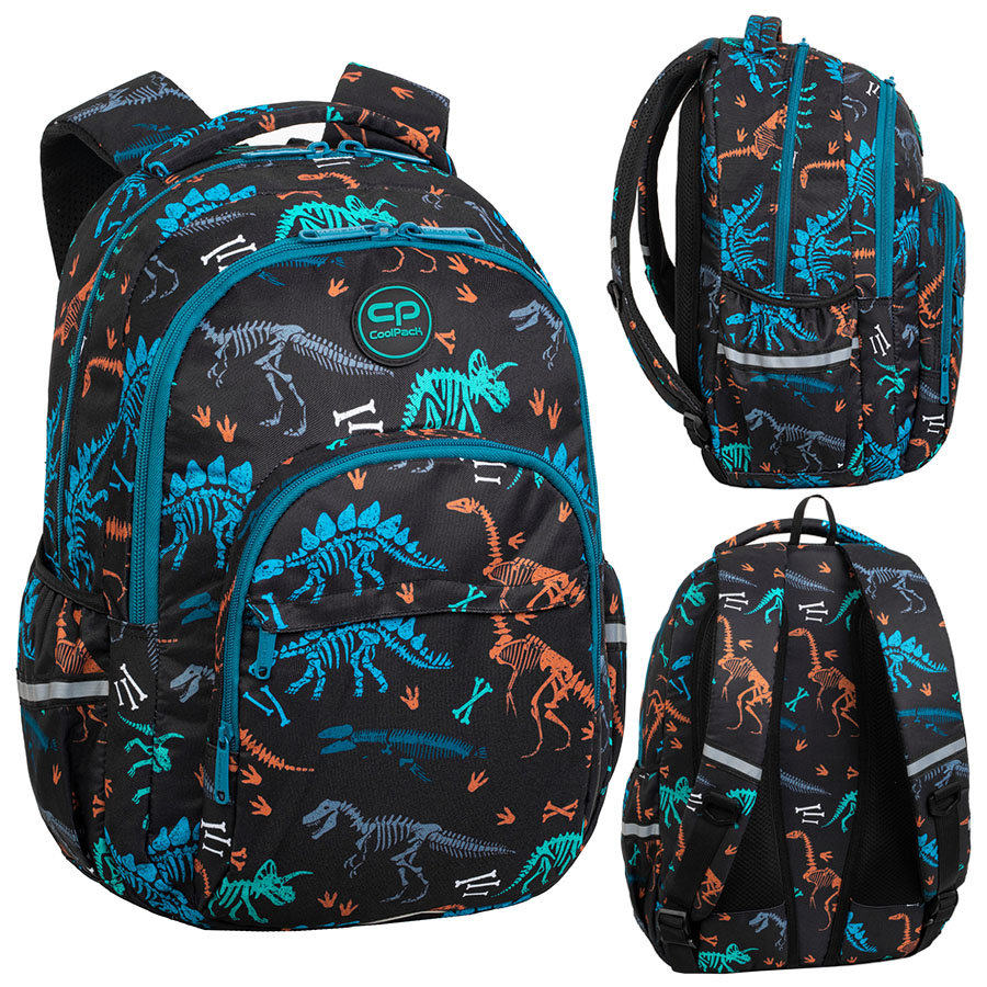 Coolpack Basic Plus Plecak szkolny Unisex dzieci, Fossil, 43 x 30 x 19 cm, Designer