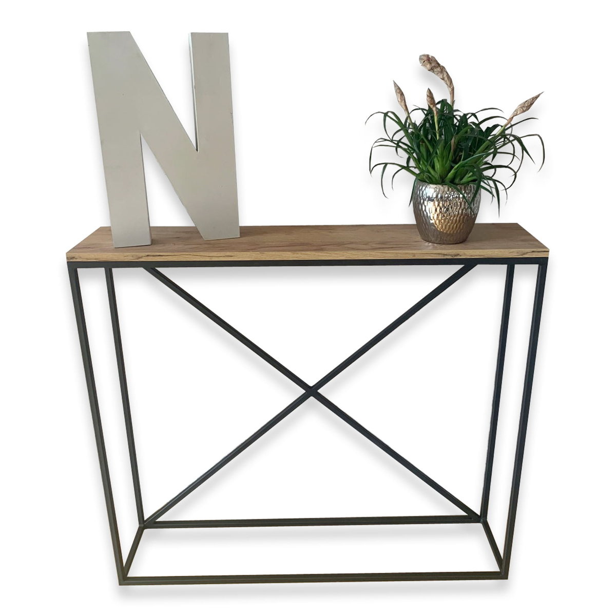 Konsolka, konsola, toaletka INDUSTRIALNY STYL LOFT 100x20x90