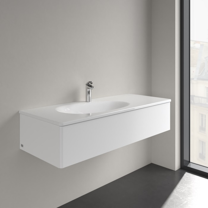 Villeroy & Boch Antao Umywalka meblowa 120x50 cm z powłoką CeramicPlus weiss alpin 4A77L2R1